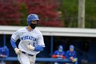 Baseball vs CGA  Wheaton College Baseball vs Coast Guard Academy during game one of the NEWMAC semi-finals playoffs. - (Photo by Keith Nordstrom) : Wheaton, baseball, NEWMAC